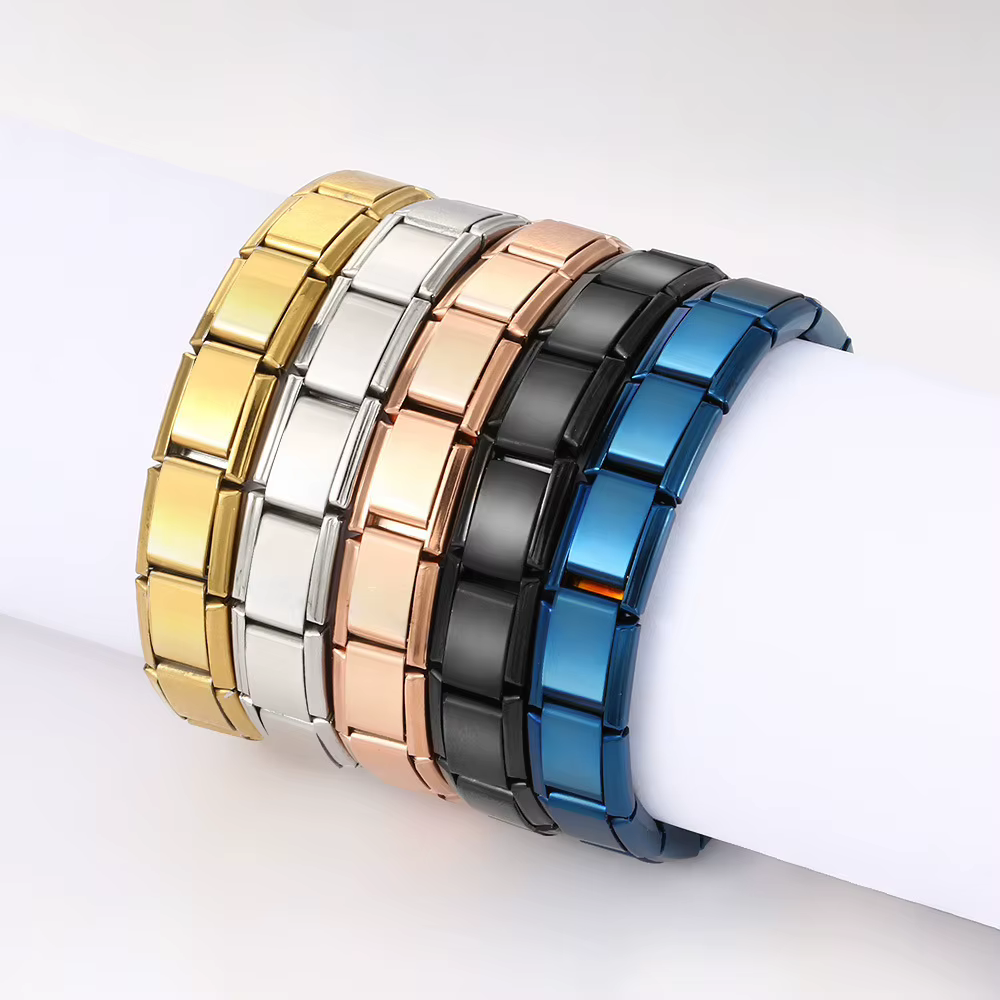 Gliederarmband aus Edelstahl