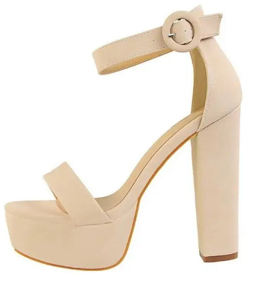 Elegante Plateau High Heels