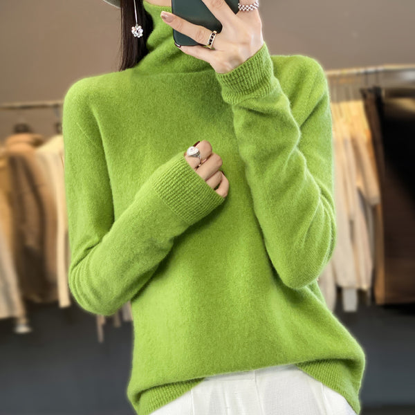 PureWool™ – Damen Rollkragenpullover aus 100% reiner Wolle – Herbst/Winter Kollektion