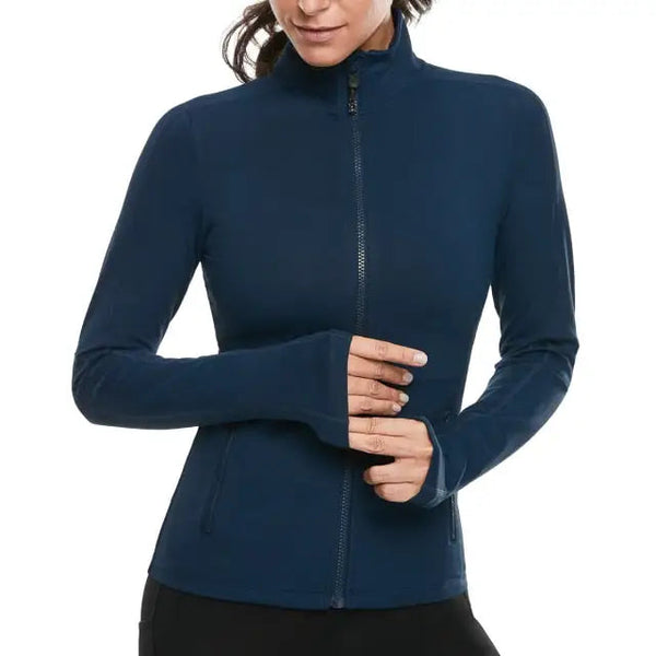 Damen Slim Fit Sportjacke