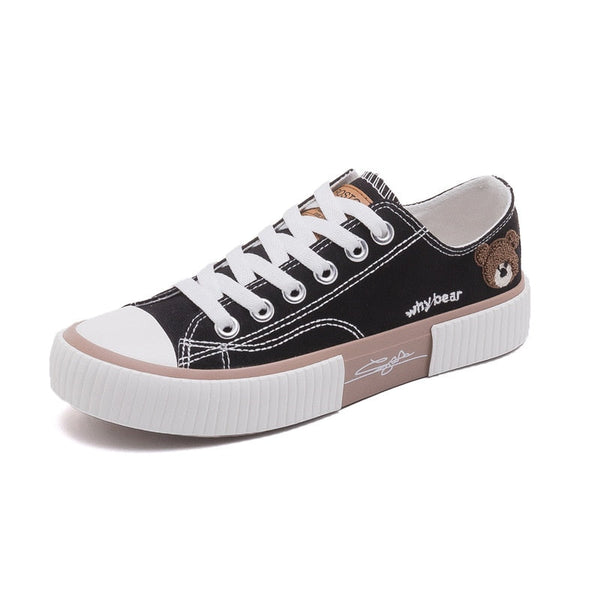 Teddy-Bär Canvas Sneaker