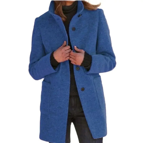 Elegante Damen-Tweedjacke – Klassisch & Warm für Herbst/Winter