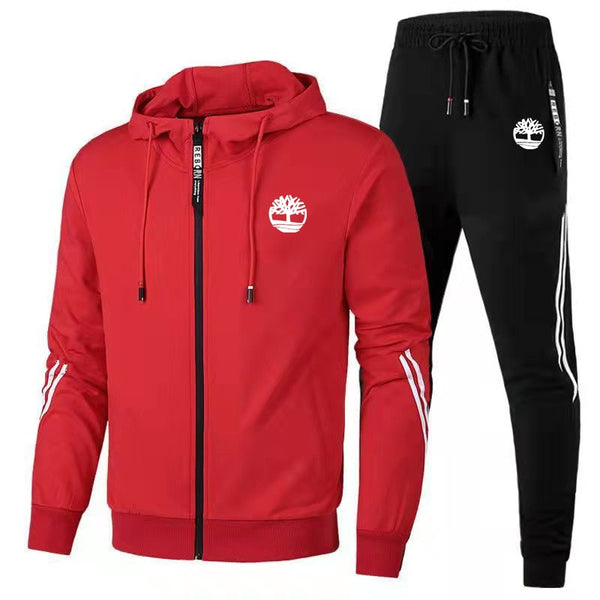 Herren Fleece Trainingsanzug Set