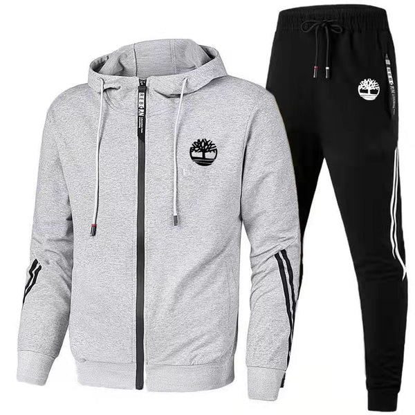 Herren Fleece Trainingsanzug Set