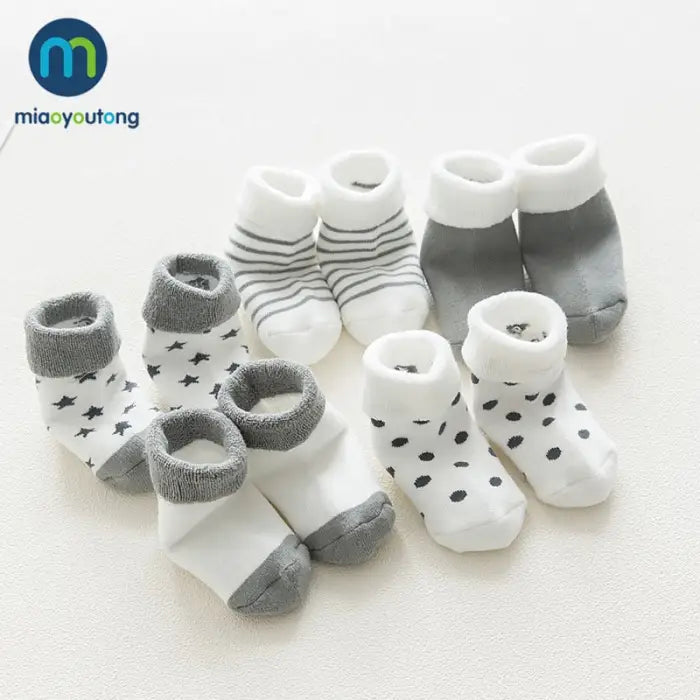 MIAOYOUTONG Baby Baumwollsocken Set