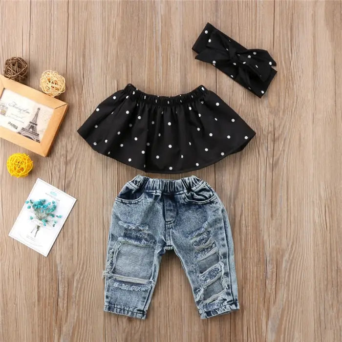 Baby Mädchen Sommer Outfit Set