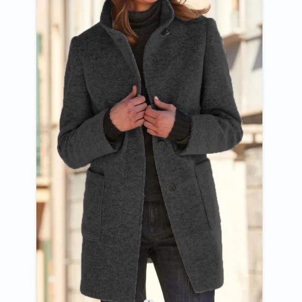 Elegante Damen-Tweedjacke – Klassisch & Warm für Herbst/Winter