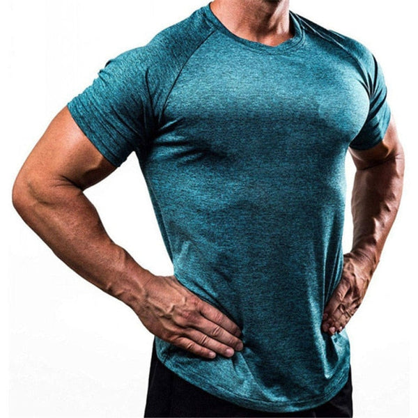 Herren Stretch-Fitnessshirt