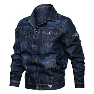 DIMUSI Herren Jeansjacke Denim