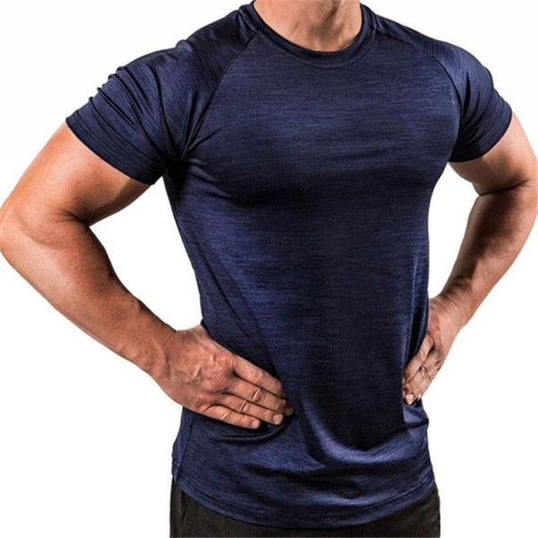 Herren Stretch-Fitnessshirt