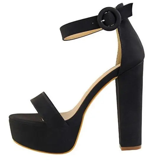 Elegante Plateau High Heels