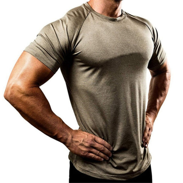 Herren Stretch-Fitnessshirt