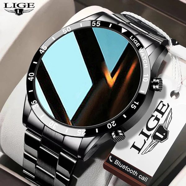 LIGE Herren Bluetooth Smartwatch