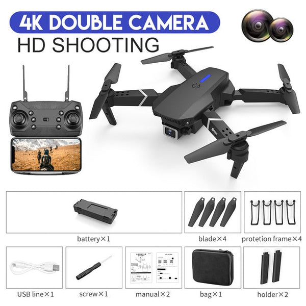 XKJ E88 Pro Drohne 4K HD