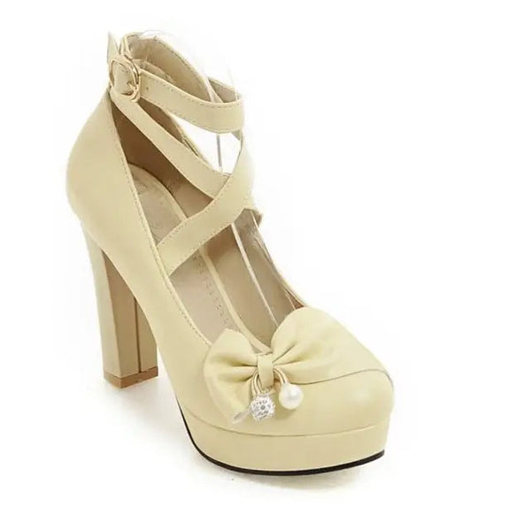 Elegante Plateau High Heels