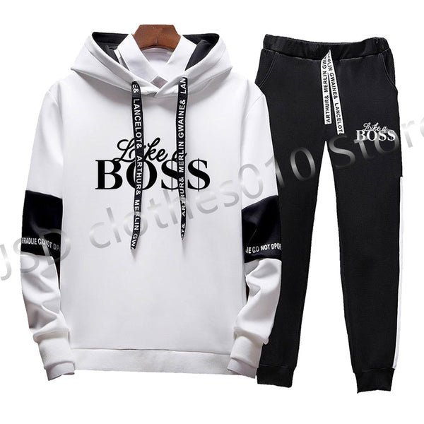 Herren Luxus Sweatshirt Set