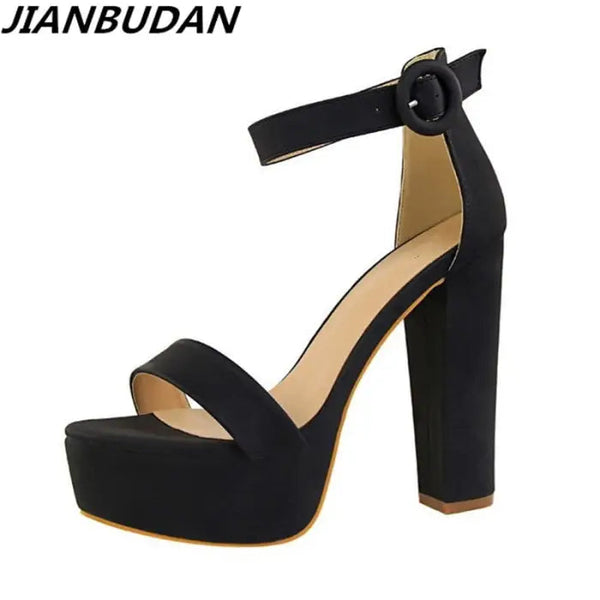 Elegante Plateau High Heels