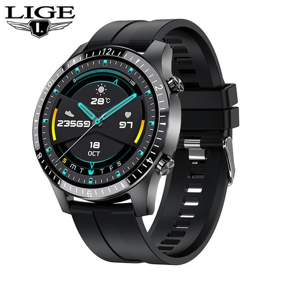 LIGE Herren Bluetooth Smartwatch