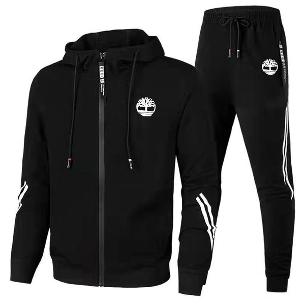 Herren Fleece Trainingsanzug Set