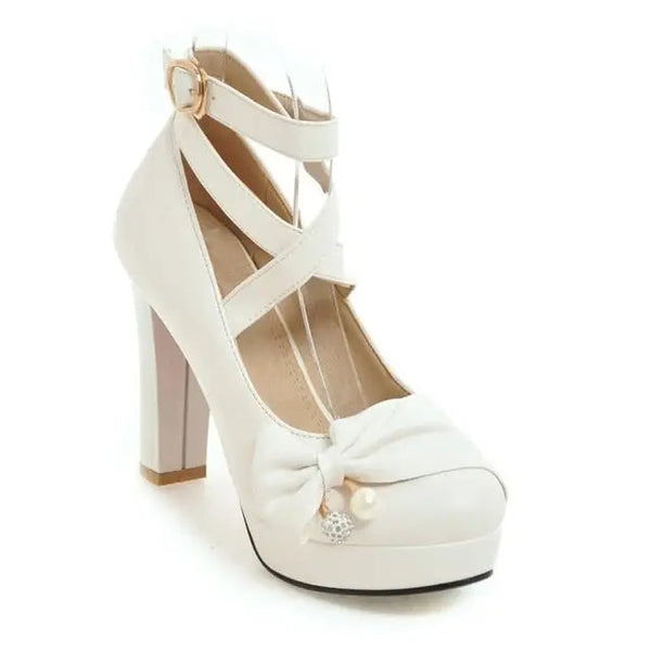 Elegante Plateau High Heels