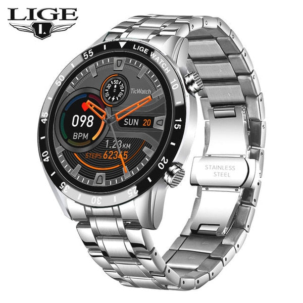 LIGE Herren Bluetooth Smartwatch