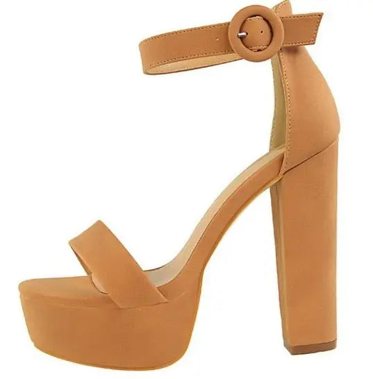 Elegante Plateau High Heels