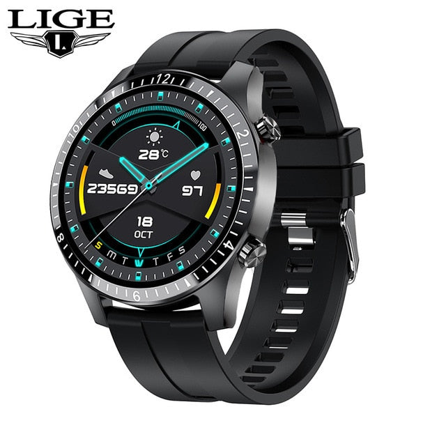 LIGE Herren Bluetooth Smartwatch