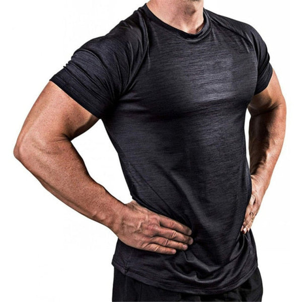 Herren Stretch-Fitnessshirt