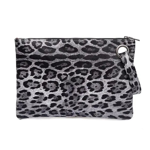 Schlangenprint Damen Clutch