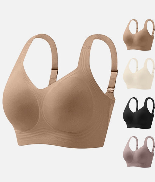 Nahtloser Damen-BH, Kabelloses Bralette mit Herausnehmbaren Polstern für Komfort
