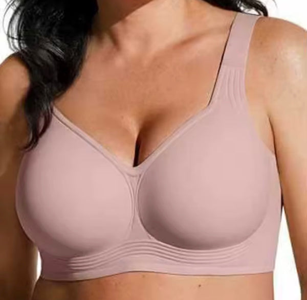 Nahtloser Damen-BH, Kabelloses Bralette mit Herausnehmbaren Polstern für Komfort