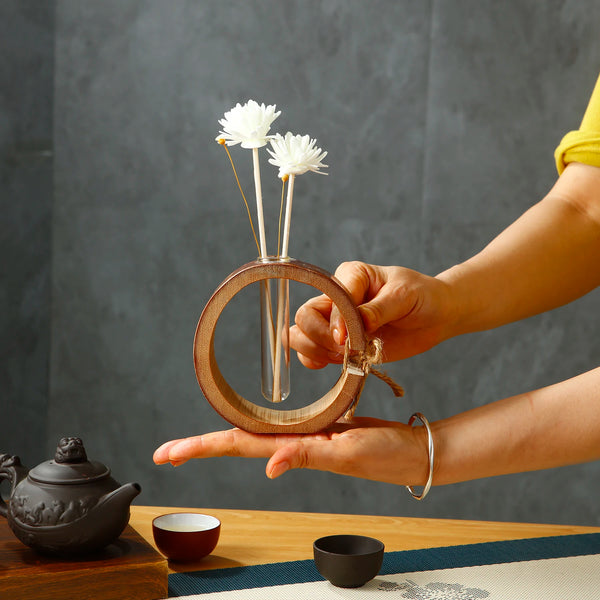 Kugel-Duftdiffuser aus massivem Holz – Natürliches Aroma & stilvolle Raumdekoration