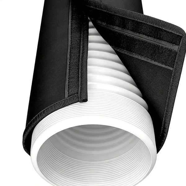 Klimaanlagen-Schlauchisolierhülle Neopren Wärmedämmung Staubschutz 150x53cm Schwarz