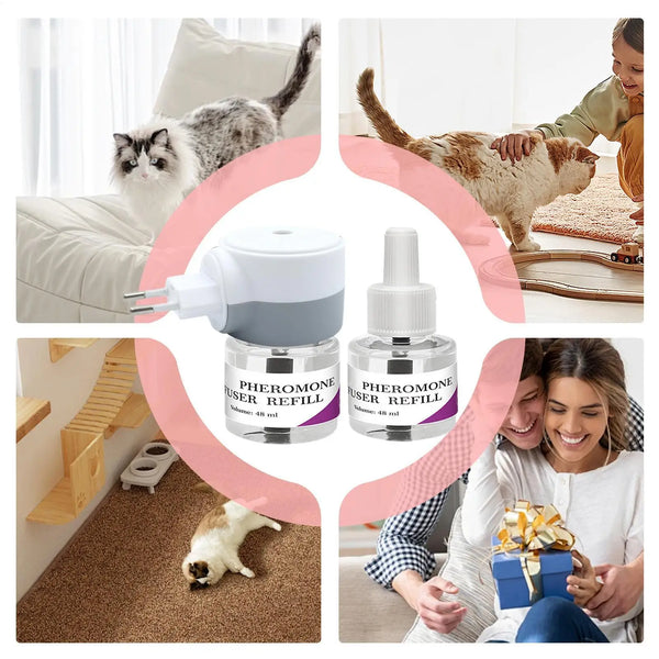 Elektrischer Pheromon Diffusor Für Katzen Beruhigend Geruchlos