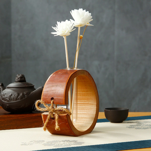 Kugel-Duftdiffuser aus massivem Holz – Natürliches Aroma & stilvolle Raumdekoration