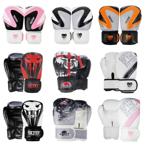 SUOTF Boxhandschuhe Muay Thai