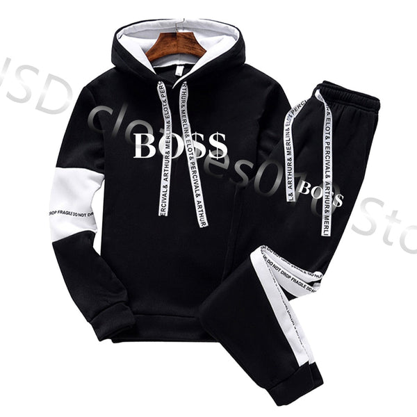 Herren Luxus Sweatshirt Set