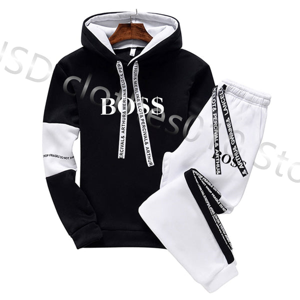 Herren Luxus Sweatshirt Set