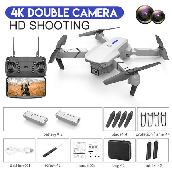 XKJ E88 Pro Drohne 4K HD