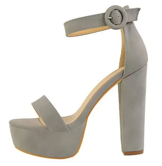 Elegante Plateau High Heels