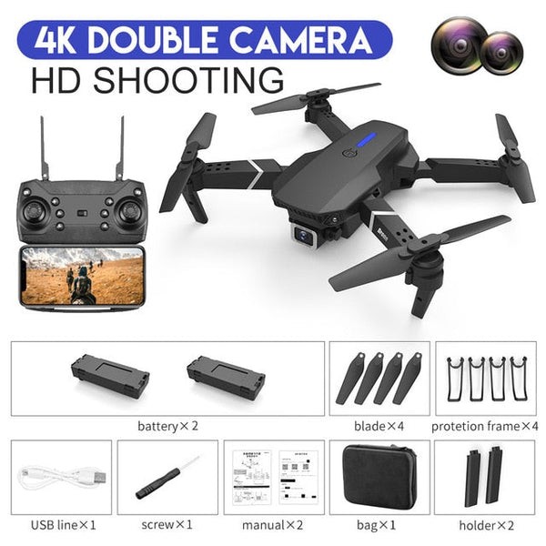 XKJ E88 Pro Drohne 4K HD