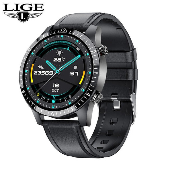 LIGE Herren Bluetooth Smartwatch