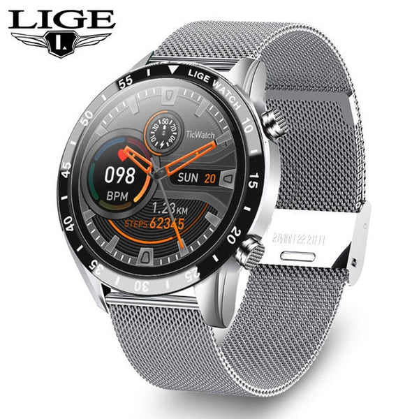 LIGE Herren Bluetooth Smartwatch
