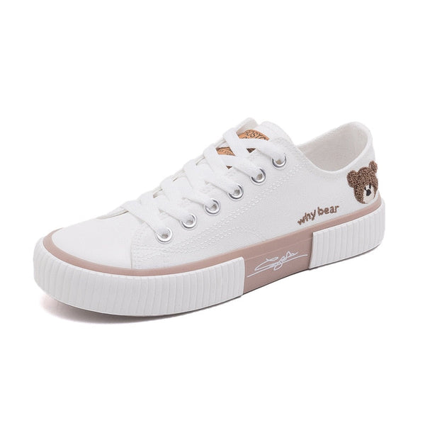 Teddy-Bär Canvas Sneaker