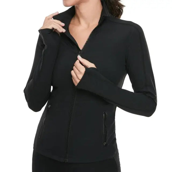 Damen Slim Fit Sportjacke