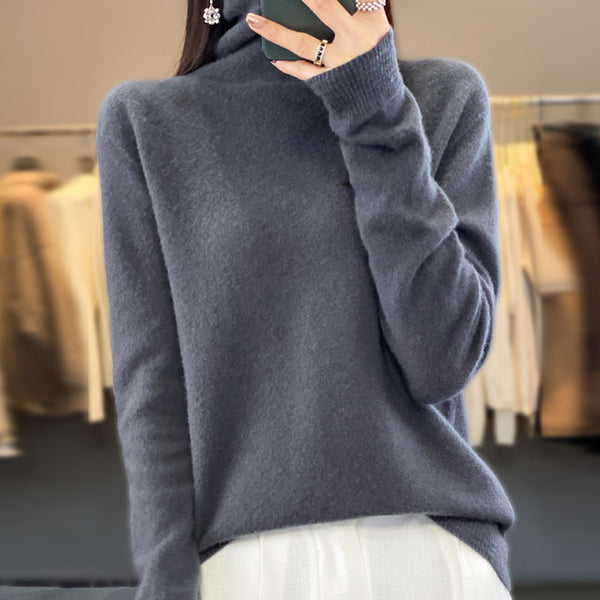 PureWool™ – Damen Rollkragenpullover aus 100% reiner Wolle – Herbst/Winter Kollektion