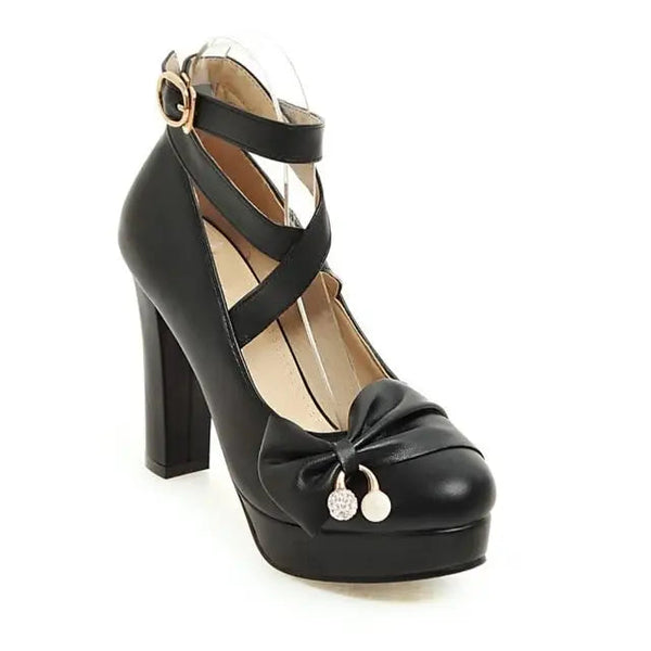 Elegante Plateau High Heels