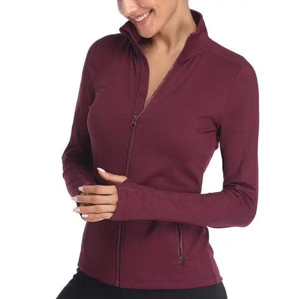 Damen Slim Fit Sportjacke