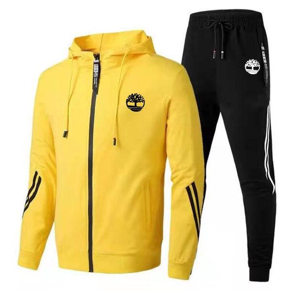 Herren Fleece Trainingsanzug Set