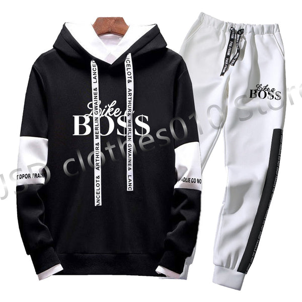 Herren Luxus Sweatshirt Set